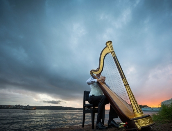 SYDNEY WEDDING HARPIST B